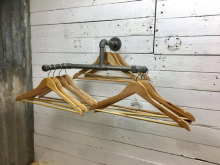 Coat Clothes Rail from industrial pipework plumbing fittings