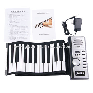 Silicone Digital Roll Up Pianos for Promotion