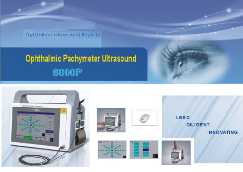 Ultra draagbare oogheelkundige en oogheelkundige Pachymeter (6000P)