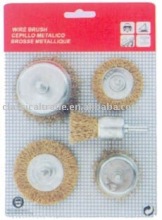 5pcs/set wire brush