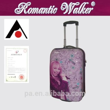 Creative Portrait Series PC Material high quality and cheap price unique luggage sets