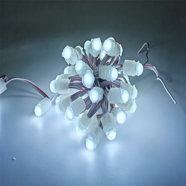 Single Color LED Pixel Light  DC12V  9MM 0.2W  Advertising Signage Board light LED manufactur