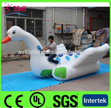 cheap water sport inflatable swan boat / inflatable water sport