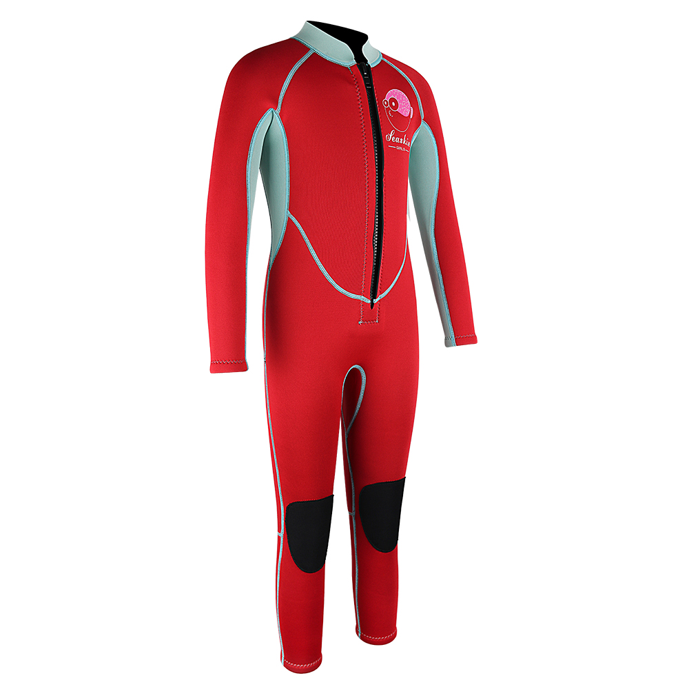 Seaskin Cartoon Kids Wet Suit with Long Sleeves