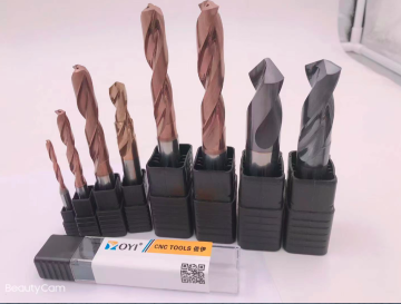 Solid Carbide Drill Bits for Hardened Steel