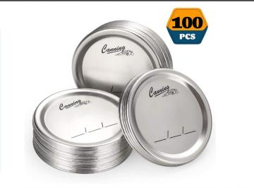 Mason Jar Tinplate Lids Screw Lids 70/86 Mm