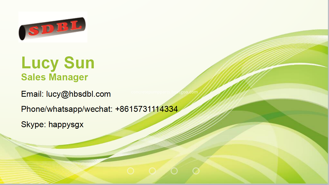 Concrete Pump Parts Sales Manager