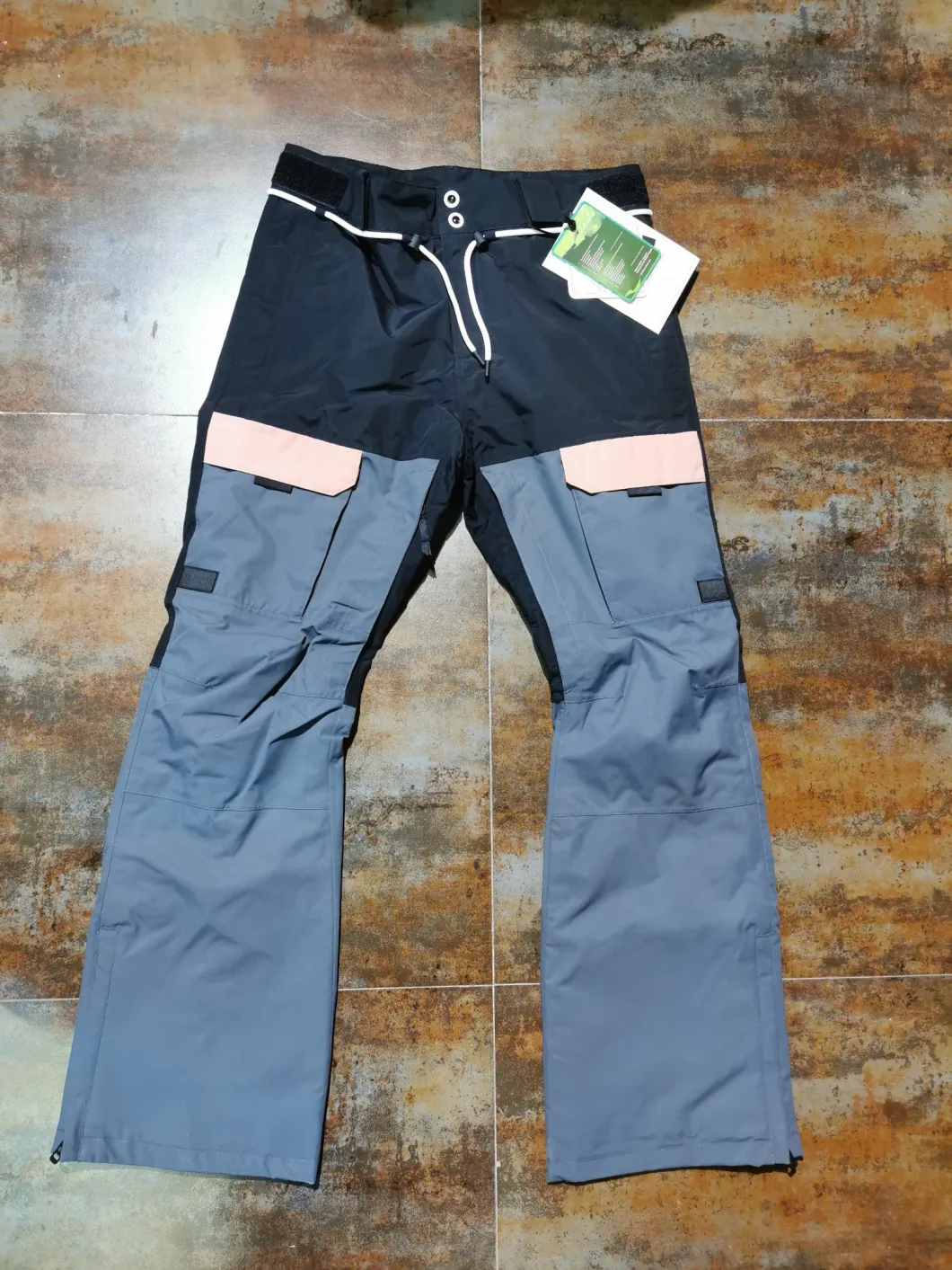 High Quality Waterproof 15000mm Windbreaker Trousers High Waist Snowboard Mens Pants