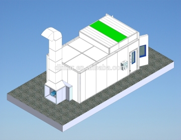 CE approved garage tool cabinet spray room ,auto painting oven
