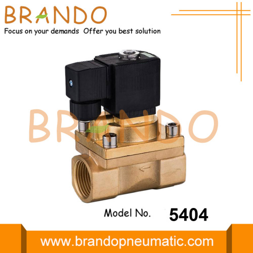 5404 A 12.0 EB G1 / 2 &quot;Brass Solenoid Valve