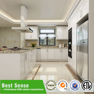 Best sense White Solid Wood Kitchen Cabinet