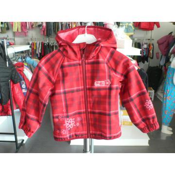 polyester bounded fabric jacket for children