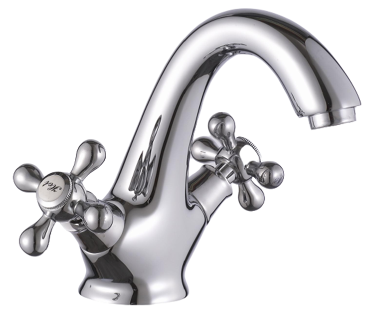 Attractive style stainless steel spout zinc alloy handle wall mounted bathtub faucet