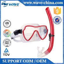 Senior WAVE Silicone Mask Snorkel Scuba Diving Set