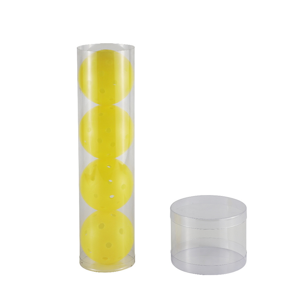 Gåva Display Round Clear Plastic Cylinder Packaging