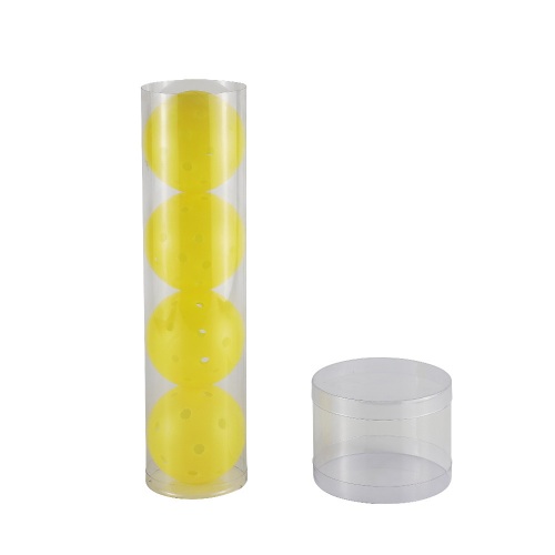 Gift display round clear plastic cylinder packaging