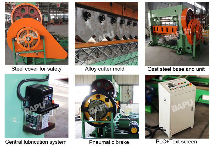 Automatic expanded metal mesh machine price