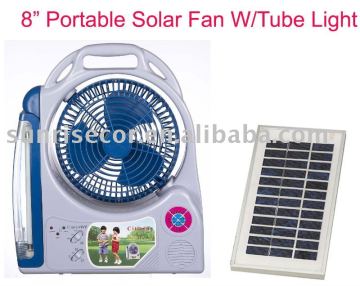 Rechargeable Table Solar Fan