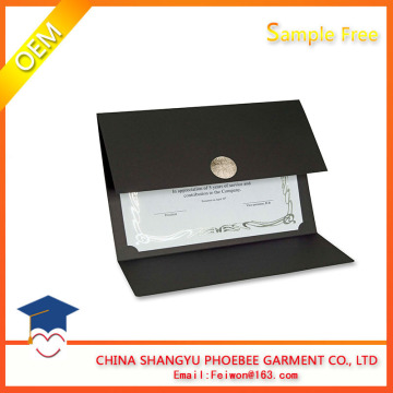 Graduation Certificate Blcak diploma cover wholesale