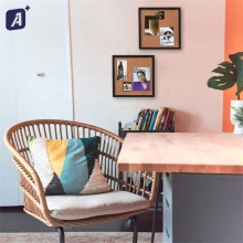 Wholesale Lightweight Black Plastic Framed Cork Board - Home Decoration