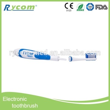 replaceable head Vibrating Electronic Toothbrush tongue Toothbrush(TB001)