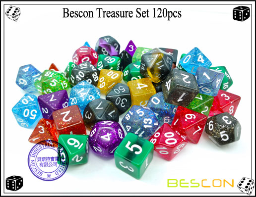 Набор сокровищ Бескон 120шт-6 Bescon Treasure Set 120pcs-6