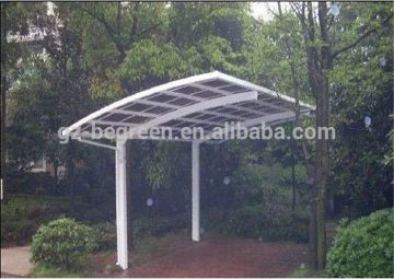 HOT SALE single slope carport, tent carport, garden shed