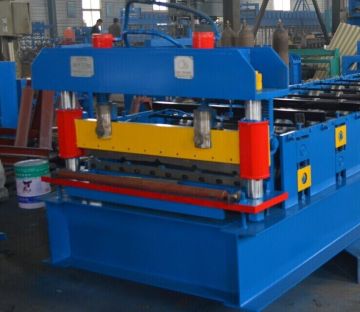 Full automatic roofing sheet roll forming machine