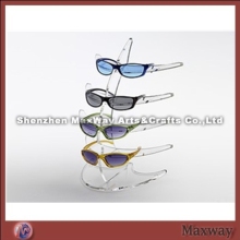 Clear Wind-liked Acrylic Eyeglasses/Goggle Display