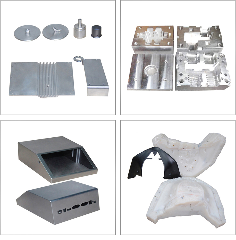 CNC metal prototype plastic parts rapid prototype plastic case prototype