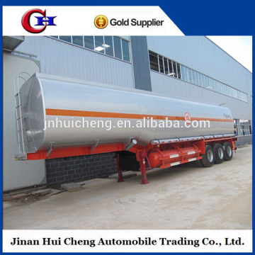 45000liters 3 axle fuel oil transport tanker semi trailer