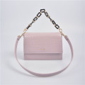 square handbag with chain handle