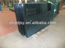 Colour glass tempered