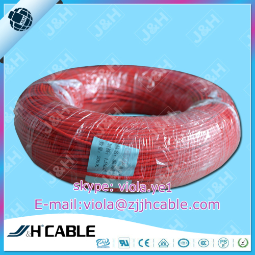 VDE CCC UL Silicone fiberglass wire 1.5 square mm silicone insulation fiberglass sheath