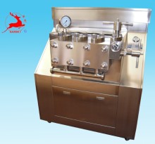 sour cream homogenizer for milk plant, 3000L/h flow