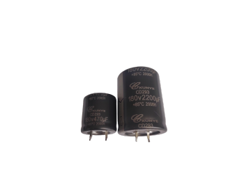 Longevity hits the horn shaped electrolytic capacitor