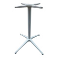 Good quality metal table base D700xH720mm Aluminum Cross Table Base