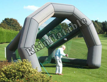 inflatable tent for golf games, inflatable golf cage