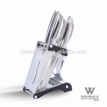 stainless steel hollow handle knife with different colorful