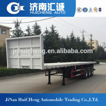 40 ton trailer heavy duty low flatbed trailer price