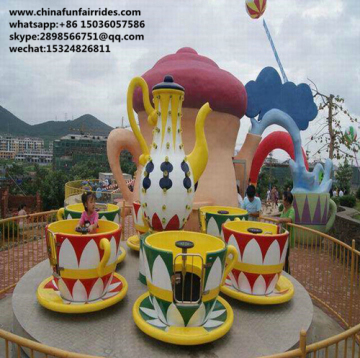 New product park game rides tea cup rides