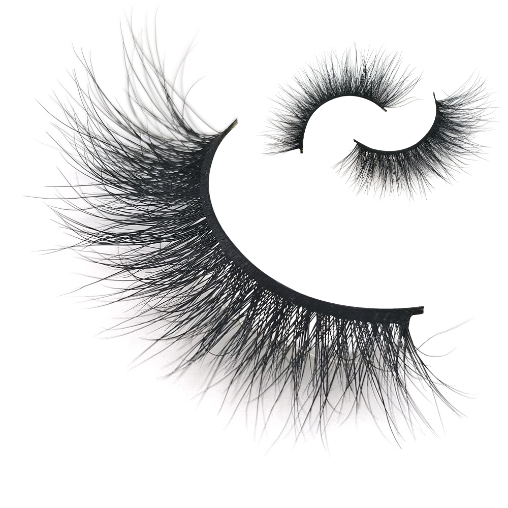 25mm 5d Real Mink Eyelashes Fluffy Wispy Lashes