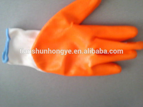 Mechanical nitrile glove oil resistant gloves work