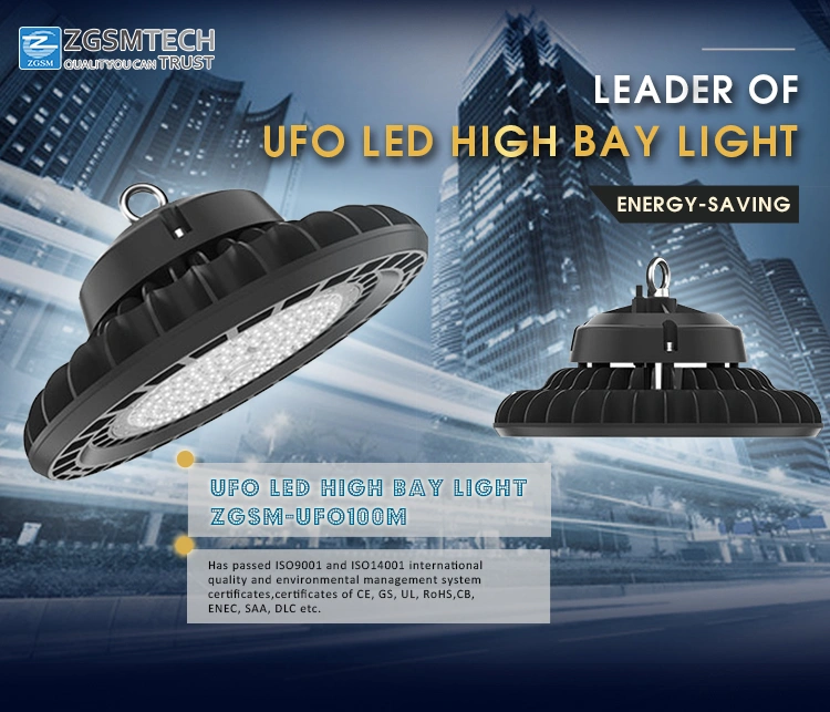 UFO LED High Bay Light with Motion Sensor