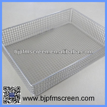 High quality stainless steel wire mesh trays