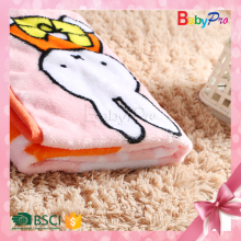 2015 Hot Sale China Manufacturer High Quality Baby Safe Fabrics Baby Blanket Coral Fleece Fabric