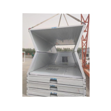 Affordable, Rapid-Install Folding Steel Containers for Construction Site Offices