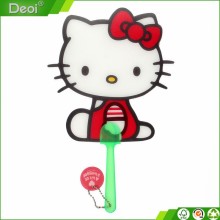 China supplier cheap customized pp plastic promotional fan used for advertisement