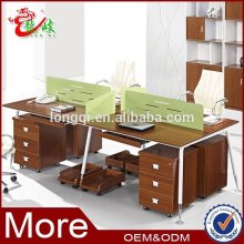 2014 newest series fresh design good quality modern office workstation office staff desk M6585