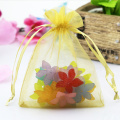 Jewelry custom logo organza gift bag